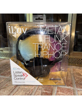 iLuv Metal Funk Trance Hiphop Stereo Headphones - Bass Pro